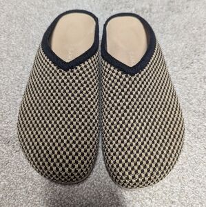 Rothy's toffee hemp casual clogs, size 9 EUC